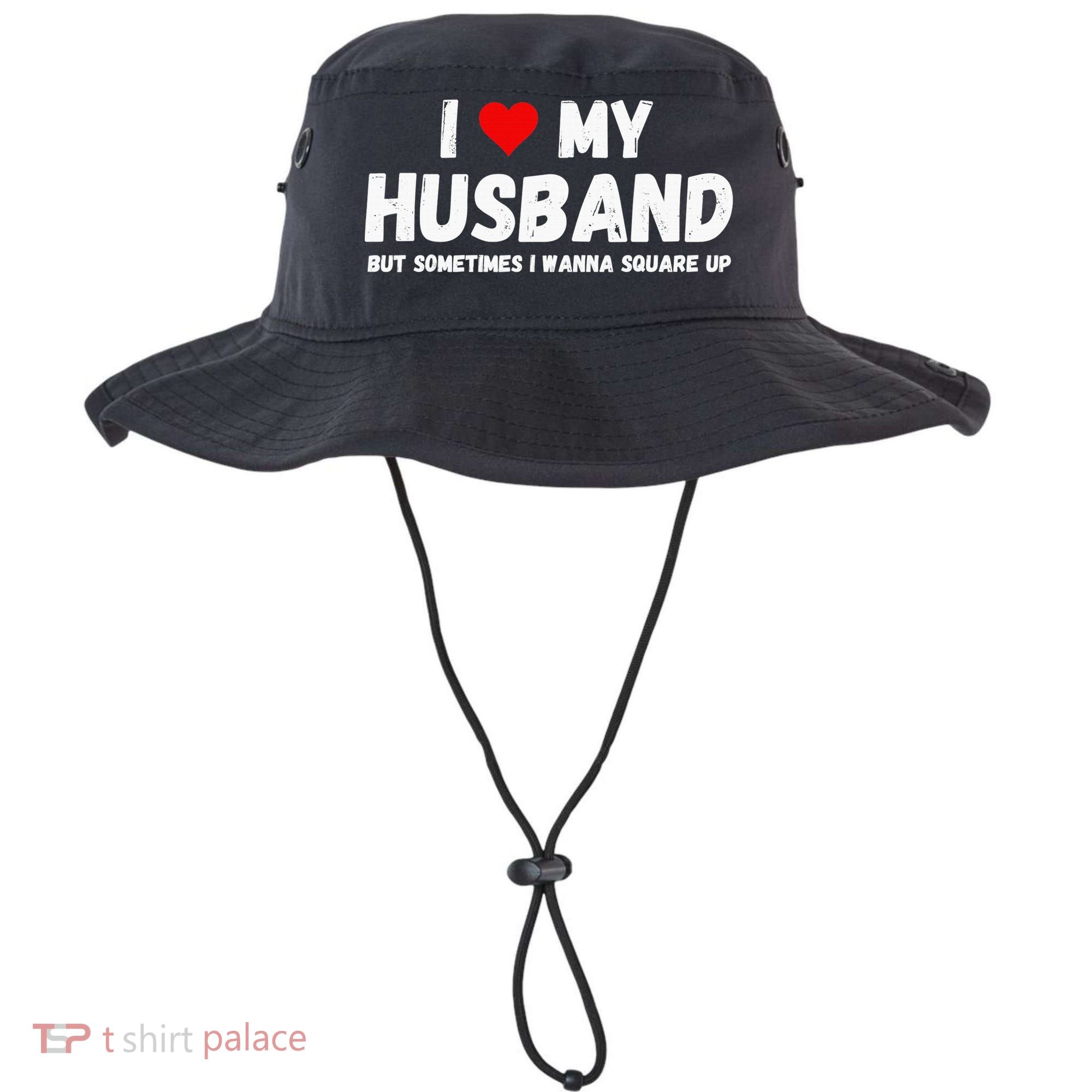 I Love My Husband Bucket Hat