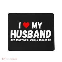 I Love My Husband Mousepad thumb 0