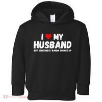 I Love My Husband Toddler Hoodie thumb 0