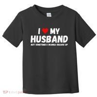 I Love My Husband Toddler T-Shirt thumb 0