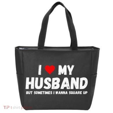 I Love My Husband Tote Bag