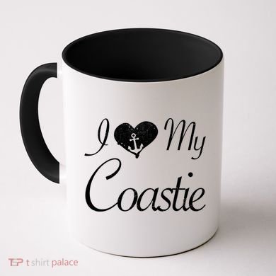 I Love My Coastie Coast Guard Gift Coffee Mug