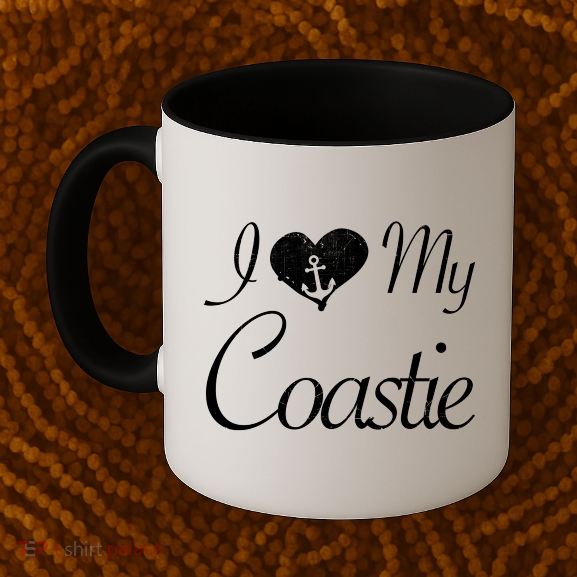 I Love My Coastie Coast Guard Gift Coffee Mug