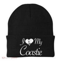 I Love My Coastie Coast Guard Gift Beanie thumb 0