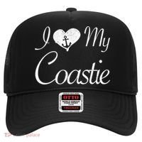 I Love My Coastie Coast Guard Gift Hat thumb 0