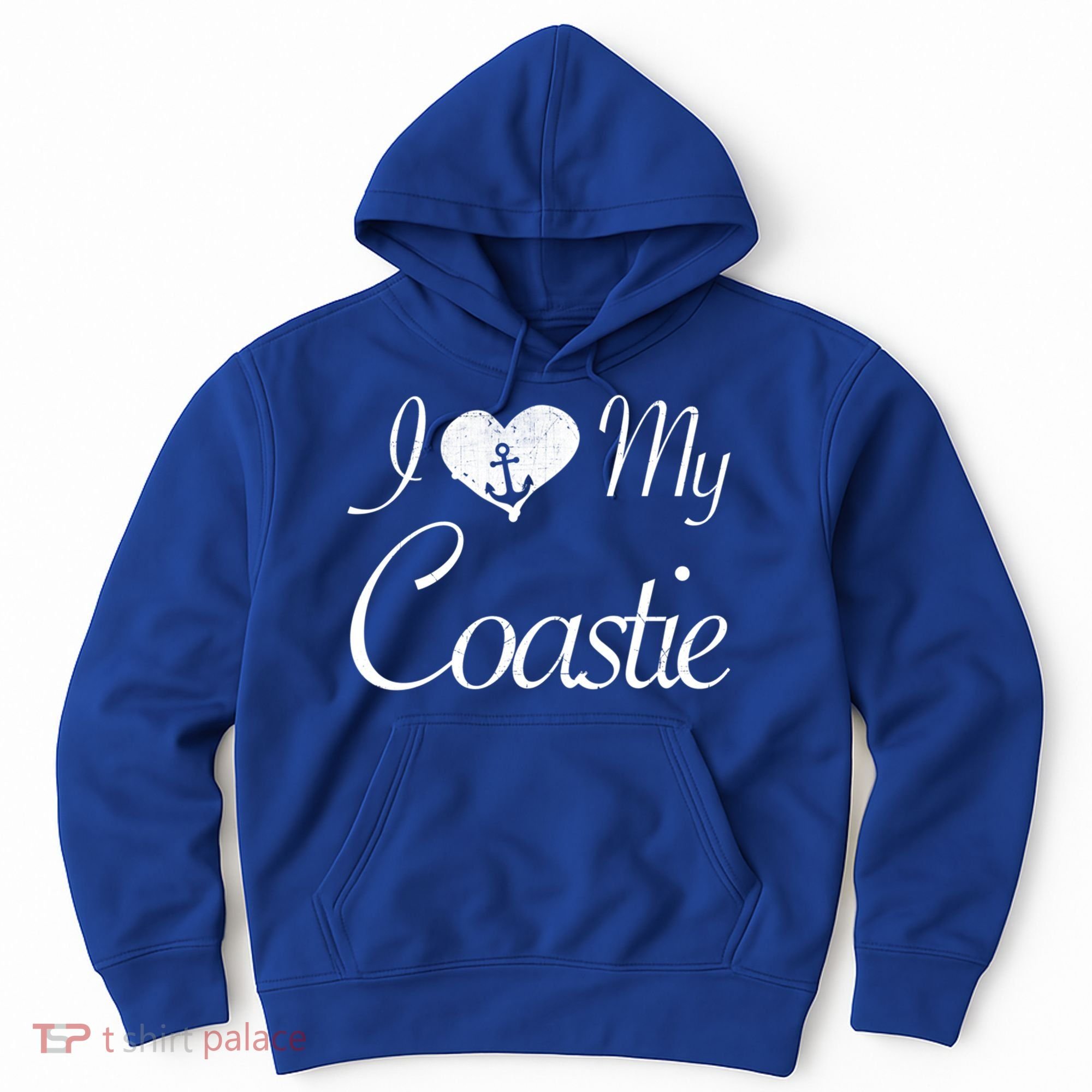 I Love My Coastie Coast Guard Gift Hoodie