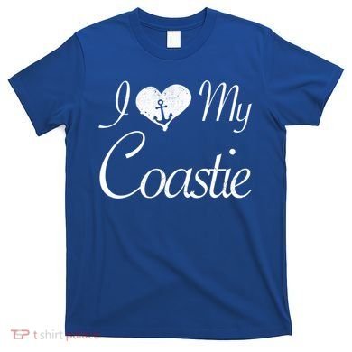 I Love My Coastie Coast Guard Gift T-Shirt