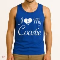 I Love My Coastie Coast Guard Gift Tank Top thumb 3