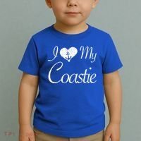 I Love My Coastie Coast Guard Gift Toddler T-Shirt thumb 2