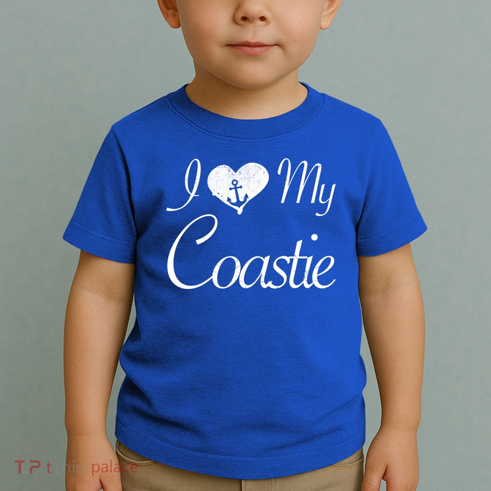 I Love My Coastie Coast Guard Gift Toddler T-Shirt