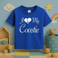 I Love My Coastie Coast Guard Gift Toddler T-Shirt thumb 3
