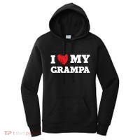 I Love My Grampa Favorite Family Member Valentines Gift Women's Hoodie thumb 0