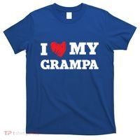 I Love My Grampa Favorite Family Member Valentines Gift T-Shirt thumb 0