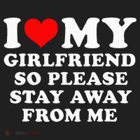 I Love My Girlfriend So Please Stay Away From Me Funny GF Tumbler thumb 3