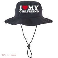 I Love My Girlfriend Bucket Hat thumb 0