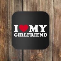 I Love My Girlfriend Coaster thumb 0