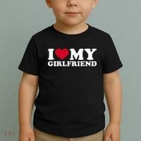 I Love My Girlfriend Toddler T-Shirt thumb 2