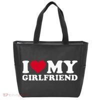 I Love My Girlfriend Tote Bag thumb 0