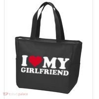 I Love My Girlfriend Tote Bag thumb 3