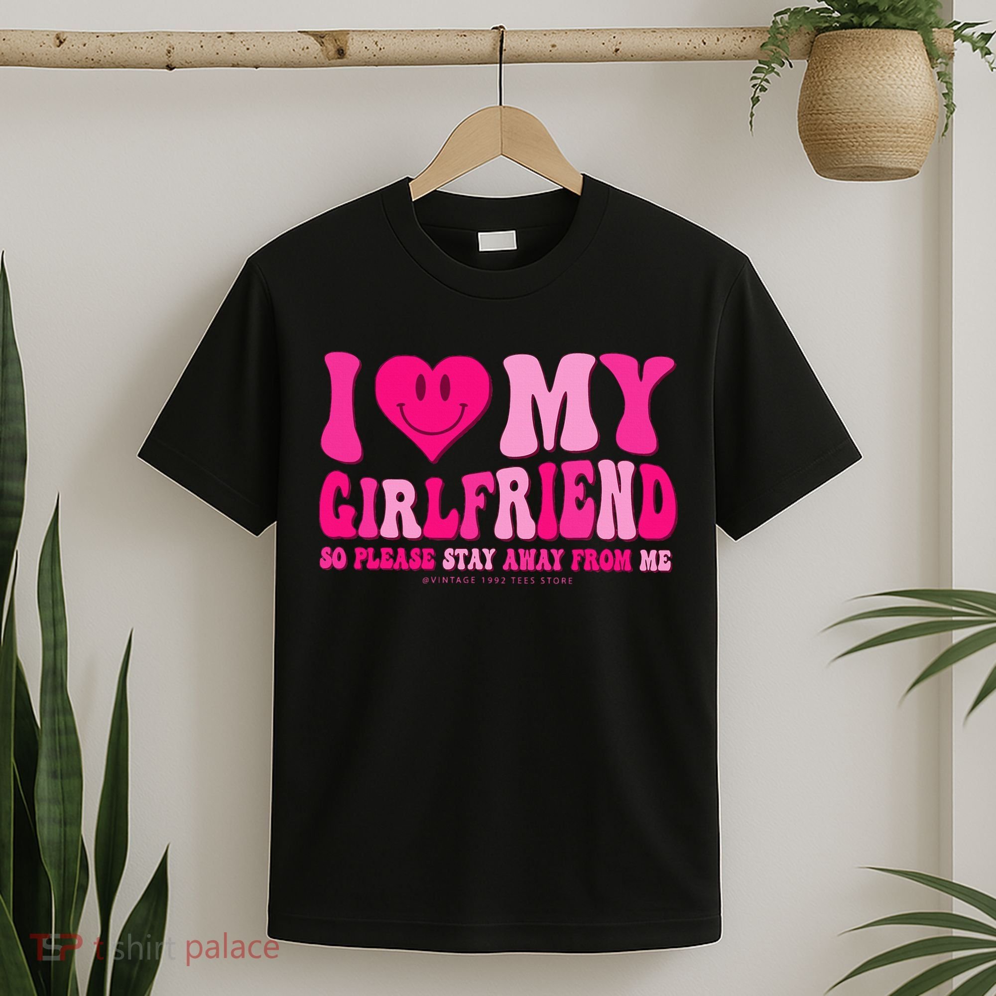 I Love My Girlfriend Valentines Day I Heart My Girlfriend GF T-Shirt