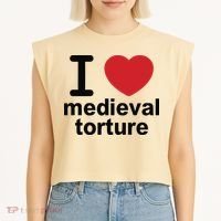 I Love Medieval Torture Garment-Dyed Women's Muscle Tee thumb 2