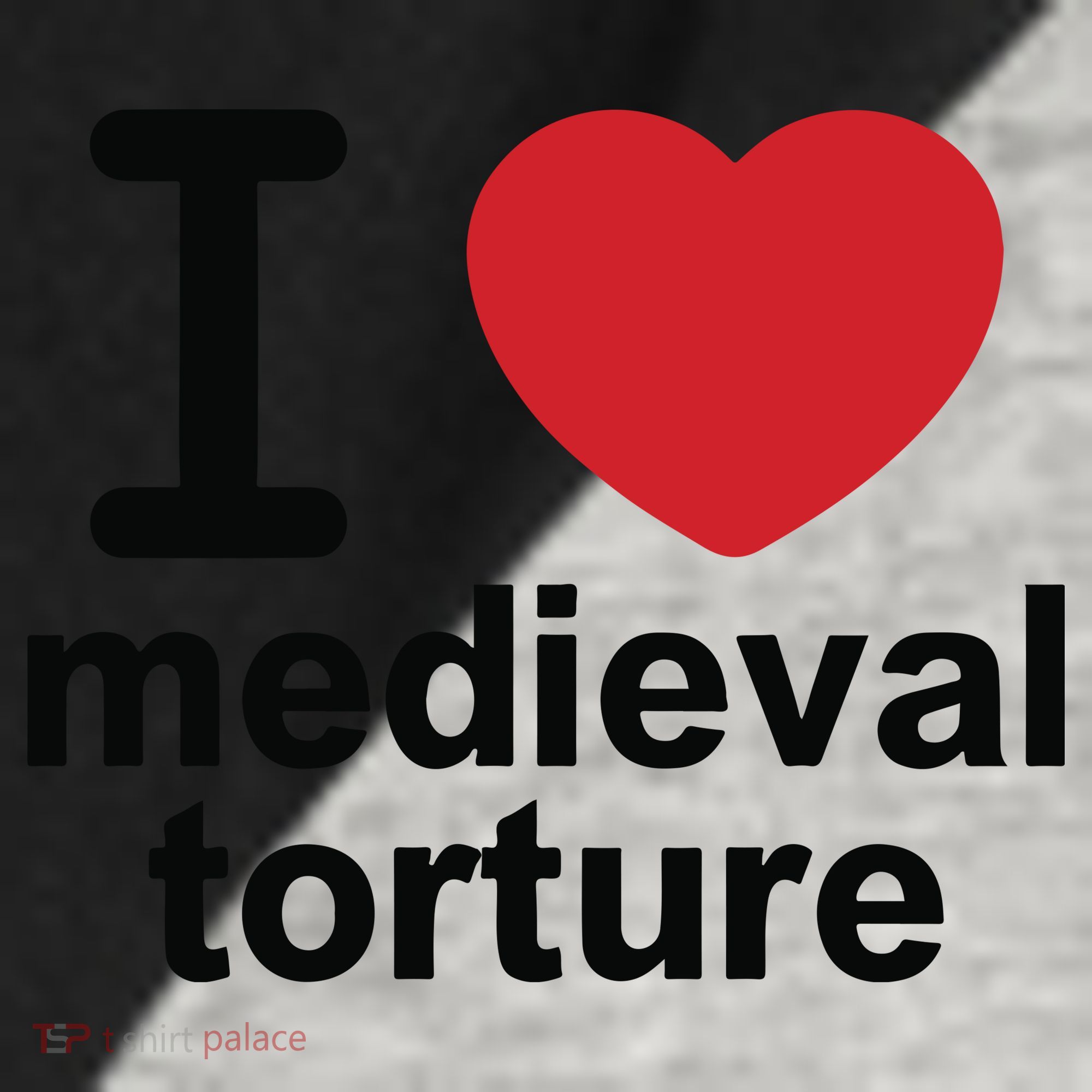 I Love Medieval Torture Raglan Baseball Sleeve Shirt