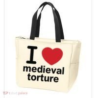 I Love Medieval Torture Tote Bag thumb 3