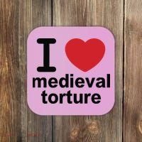 I Love Medieval Torture Coaster thumb 0
