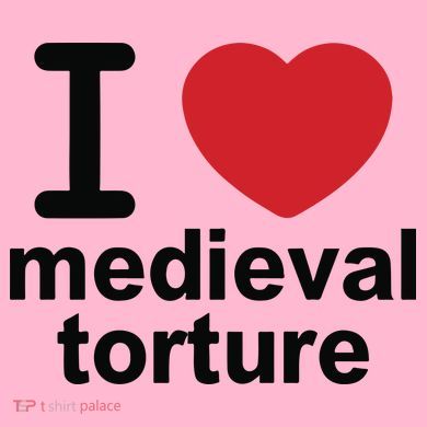 I Love Medieval Torture Coaster
