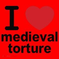 I Love Medieval Torture Santa Hat thumb 1