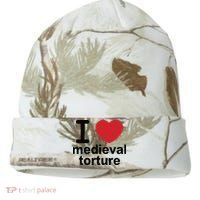 I Love Medieval Torture Kati Licensed 12" Camo Cuffed Beanie thumb 0