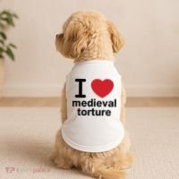 I Love Medieval Torture Doggie Tank thumb 2
