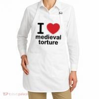 I Love Medieval Torture Apron thumb 2