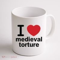 I Love Medieval Torture Coffee Mug thumb 1