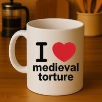 I Love Medieval Torture Coffee Mug thumb 4