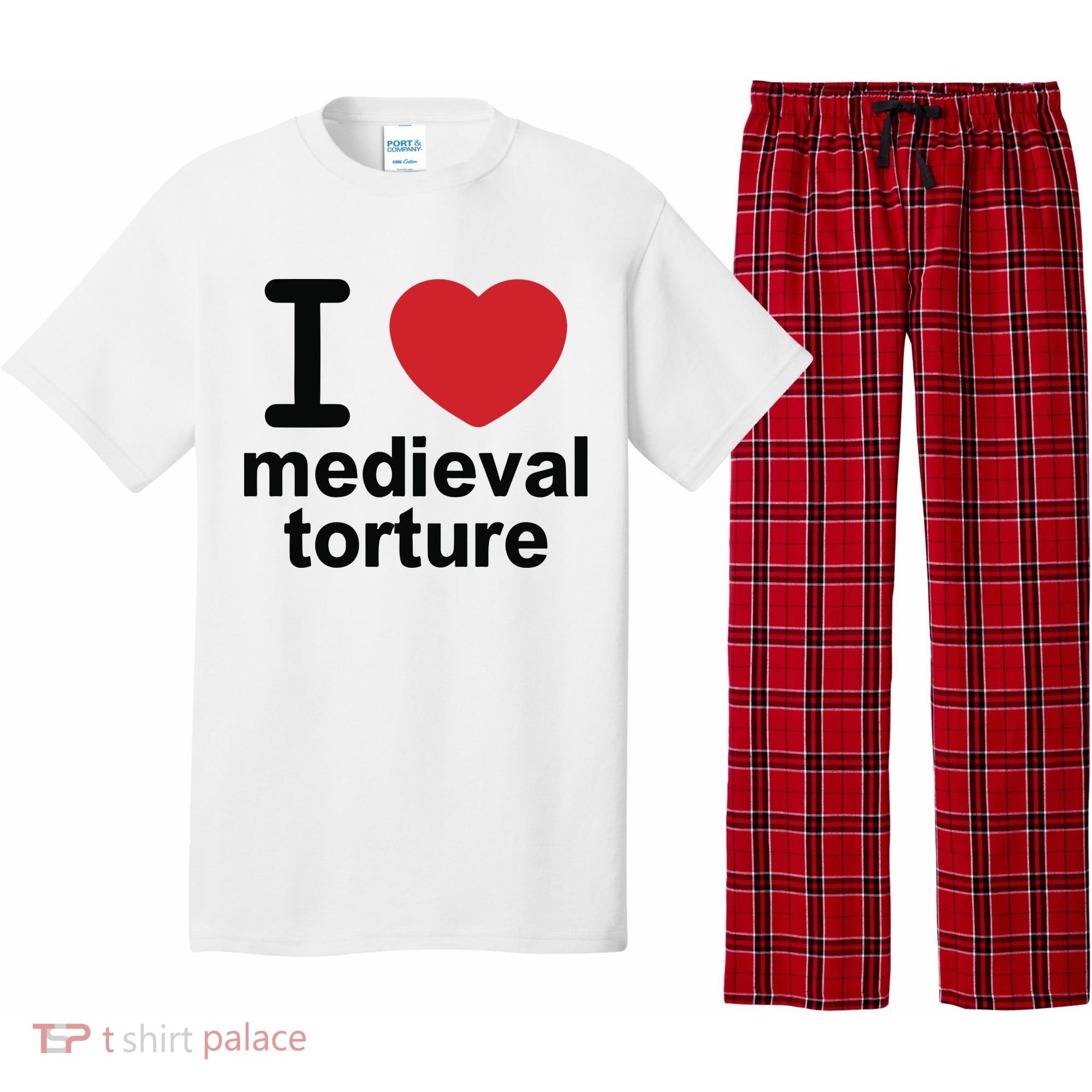 I Love Medieval Torture Pajama Set