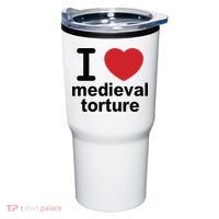I Love Medieval Torture Tumbler thumb 0