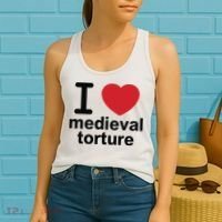 I Love Medieval Torture Women's Tank Top thumb 2