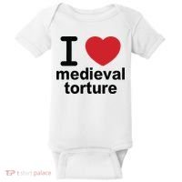 I Love Medieval Torture Baby Bodysuit thumb 0