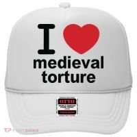 I Love Medieval Torture Hat thumb 0