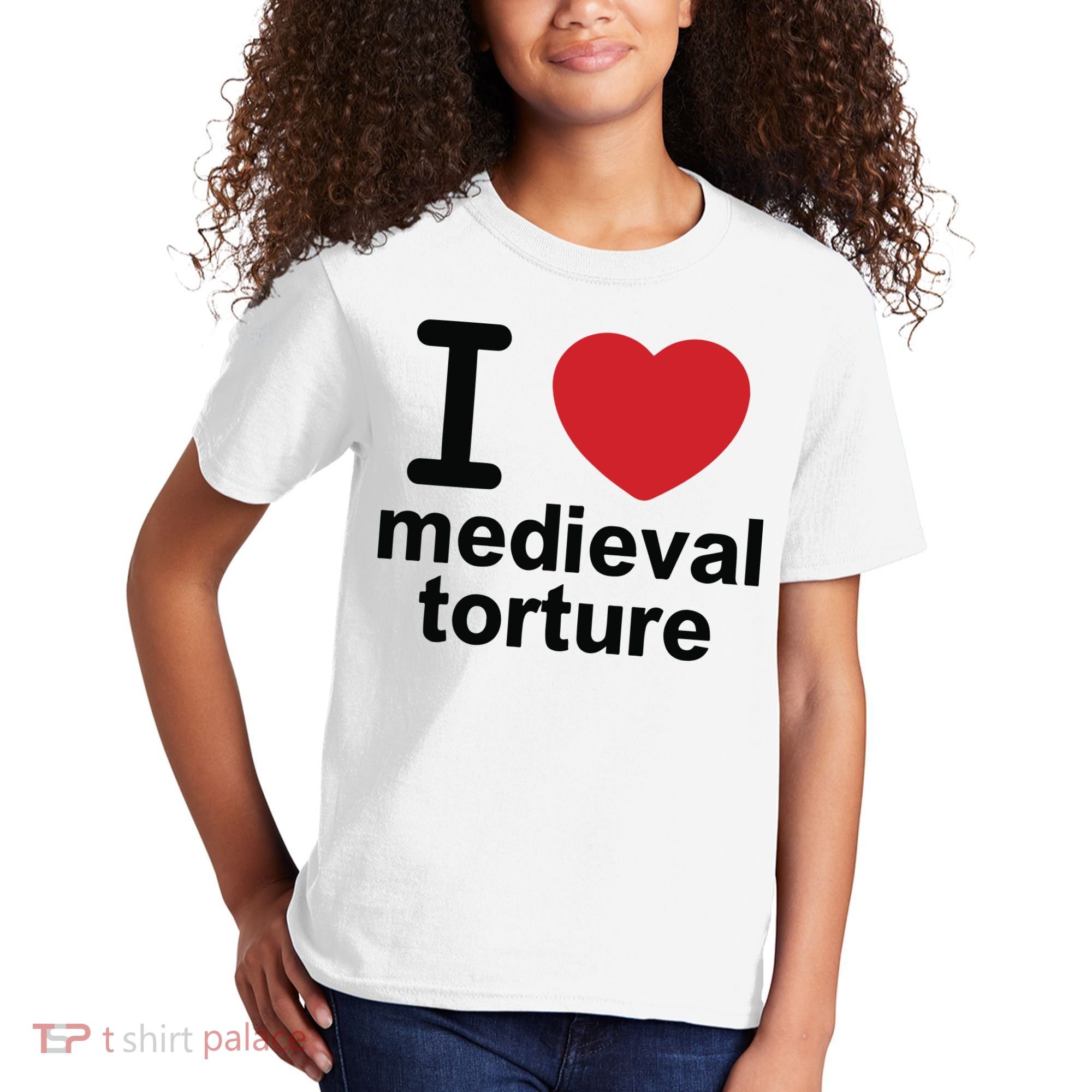 I Love Medieval Torture Kids T-Shirt