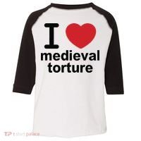 I Love Medieval Torture Toddler Fine Jersey T-Shirt thumb 0