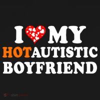 I Love My Hot Autistic Boyfriend Bucket Hat thumb 4