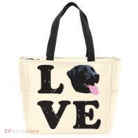 I Love My Black Lab Labrador Retriever Dog Tee Tote Bag thumb 0