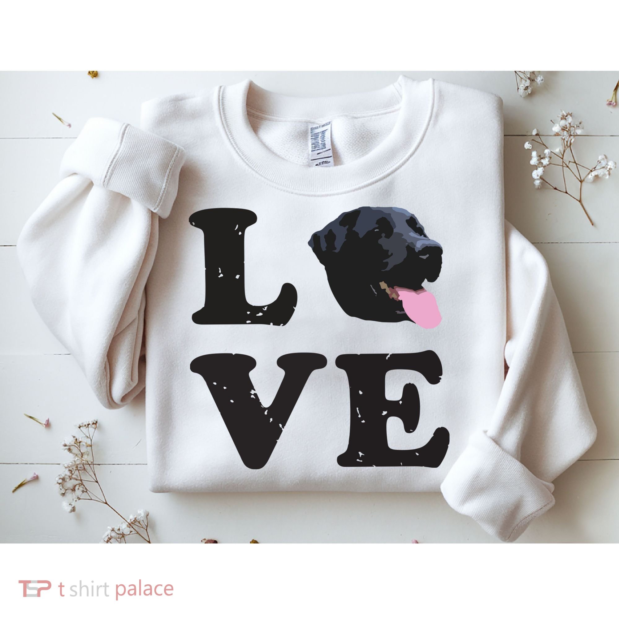 I Love My Black Lab Labrador Retriever Dog Tee Sweatshirt