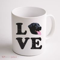 I Love My Black Lab Labrador Retriever Dog Tee Coffee Mug thumb 1