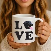 I Love My Black Lab Labrador Retriever Dog Tee Coffee Mug thumb 3