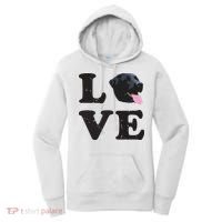I Love My Black Lab Labrador Retriever Dog Tee Women's Hoodie thumb 0