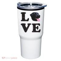 I Love My Black Lab Labrador Retriever Dog Tee Tumbler thumb 0