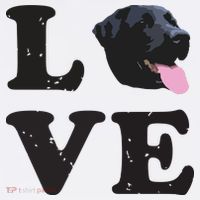 I Love My Black Lab Labrador Retriever Dog Tee Women's Tank Top thumb 5